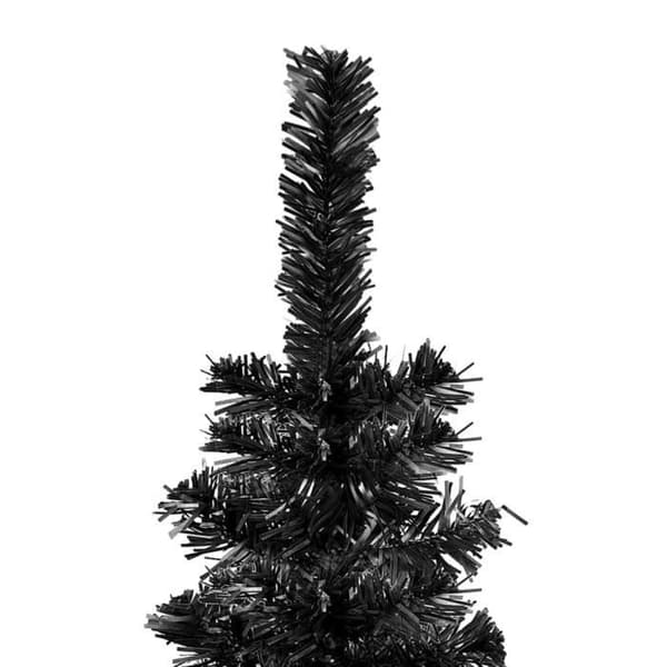 vidaXL Smal Svart Julgran 150 cm