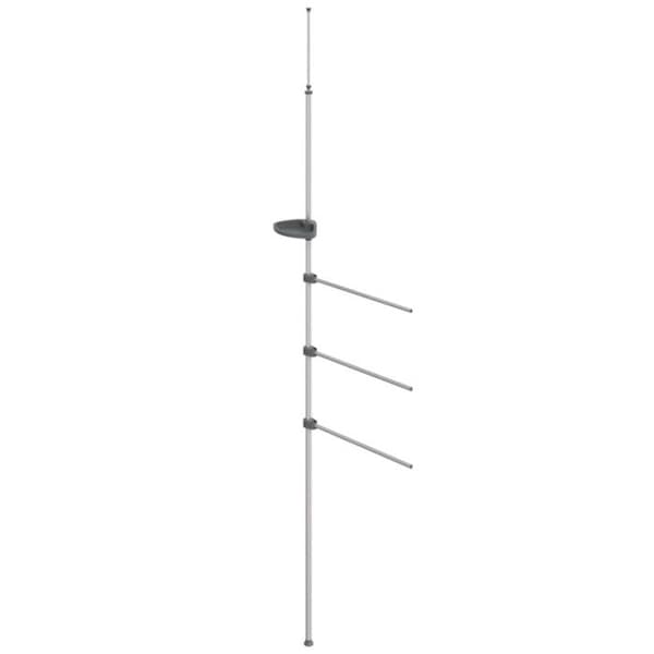 Handdukshängare 47x280 cm aluminium