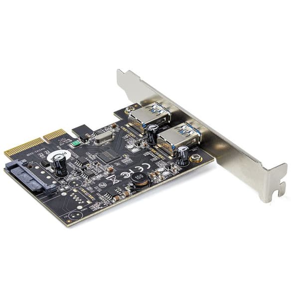 PCI-kort - STARTECH - PEXUSB312A3 - USB 3.2 - SATA-kontroller - Kompatibel med Windows/Linux