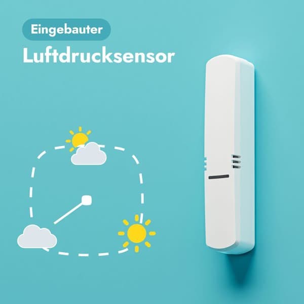 Satel - ATPH-200 - BE WAVE Trådlös temperatur-, tryck- och fuktighetsensor - vit Multi Sensor