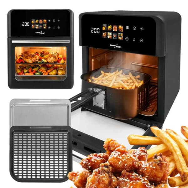 Fritös utan olja - GREENBLUE - GB950 - 10 L - 1800 W - 8 program
