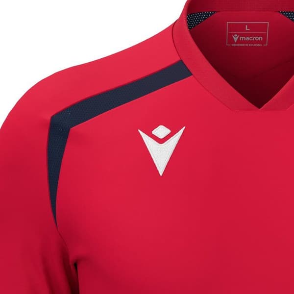 Maillot Macron Wyrm - röd/marin