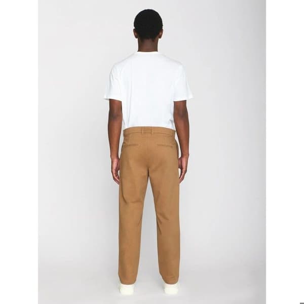 Chino-byxor i twill KnowledgeCotton Apparel Chuck Regular