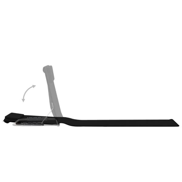 Set med 2 vikbara strandmattor - Svart - 160 x 53 x 47 cm