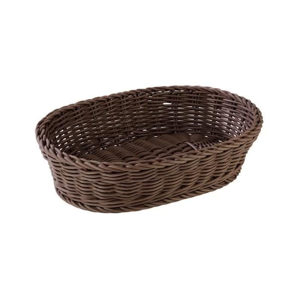 Aps - Profi Line Oval Bin 25 x 19 cm Brun