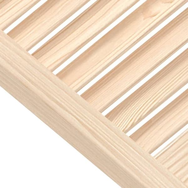 vidaXL jalusidörr massiv furu 99,3x39,4 cm