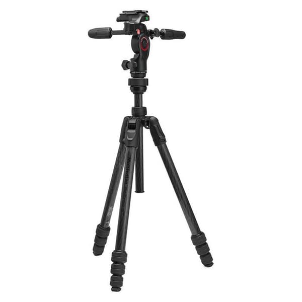 MANFROTTO BEFREE GT PRO Carbon Tripod Kit + 3D kulhuvud