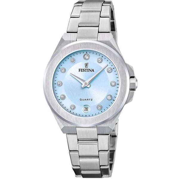 Klocka - Blått Stål - Festina - F20700/3