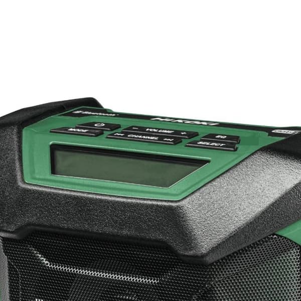 18V DAB+ Bluetooth-radio - HIKOKI UR18DAW4Z