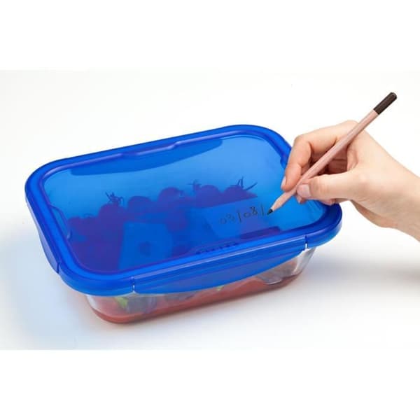 Rektangulär låda med lock - PYREX - 1451026 - 20 x 15 cm - 800 ml - Cook & Go - Bas i borosilikatglas