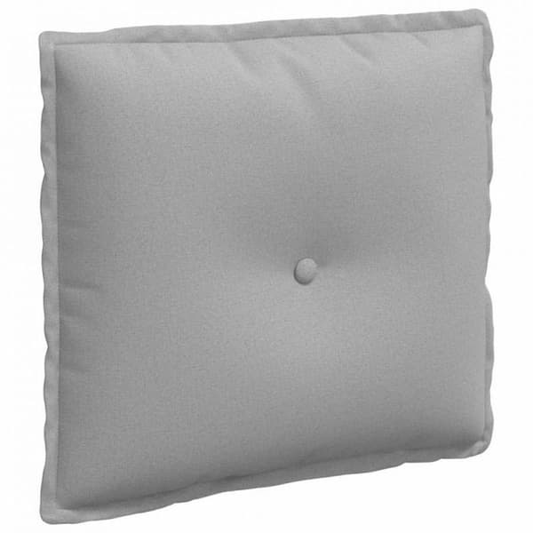 Coussin Vidaxl Ryggkudde Grå moln 50 x 19 x 45 cm tyg