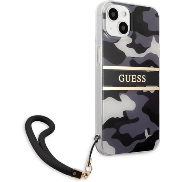 Hårt skal - Guess - iPhone 13 - Kamouflagemönster - Stötskydd - Eleganta