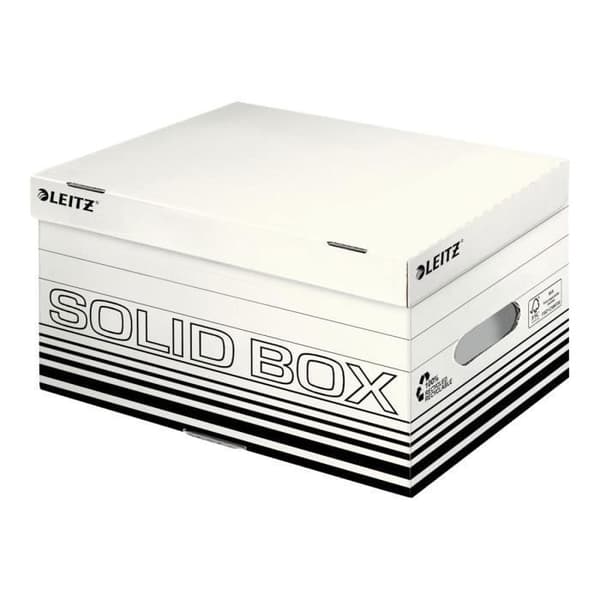 Leitz Solid Box Liten Arkiv Box A4, Folio-61170001