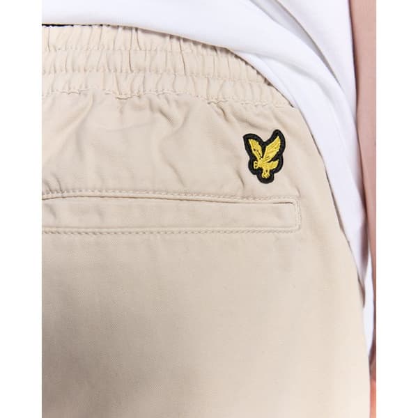 Lyle & Scott tapered chinos med dragsko