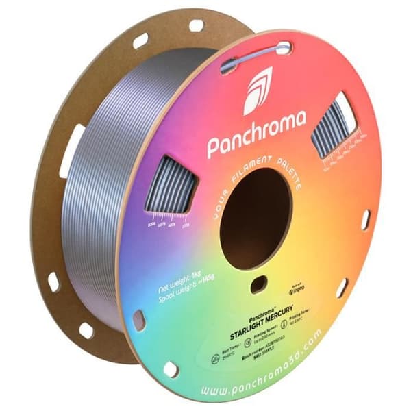 Filament 3D - Polymaker - PolyTerra PLA - Starlight Mercury - 1.75 mm - Hållbar bioplast