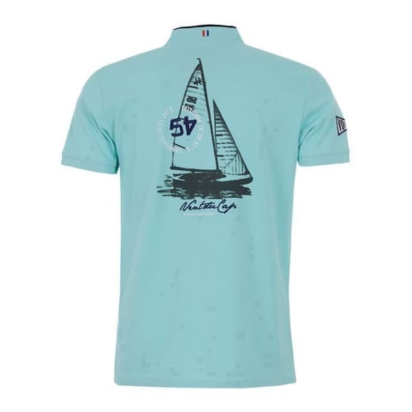Polo Vent du Cap Carmand CARMAND/AM - vattengreen - M