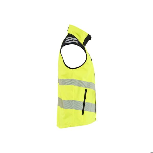 Blaklader Softshell högsynlighetsväst - fluorescerande gul/svart