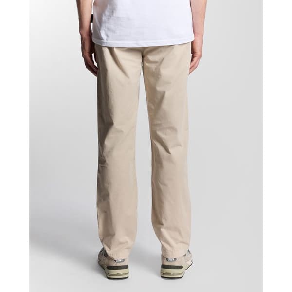 Lyle & Scott tapered chinos med dragsko