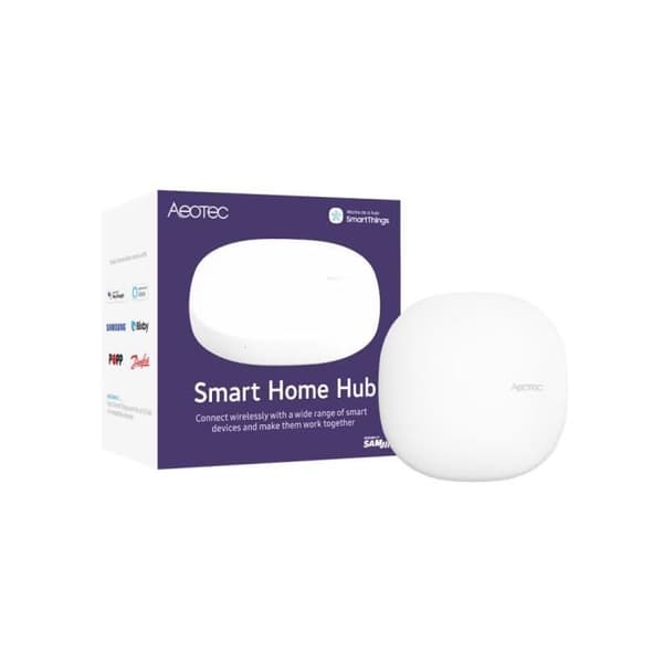 Hemautomationskontroller - AEOTEC - Smart Home HUB V3 - Zigbee och Z-Wave - Inomhus - Vit