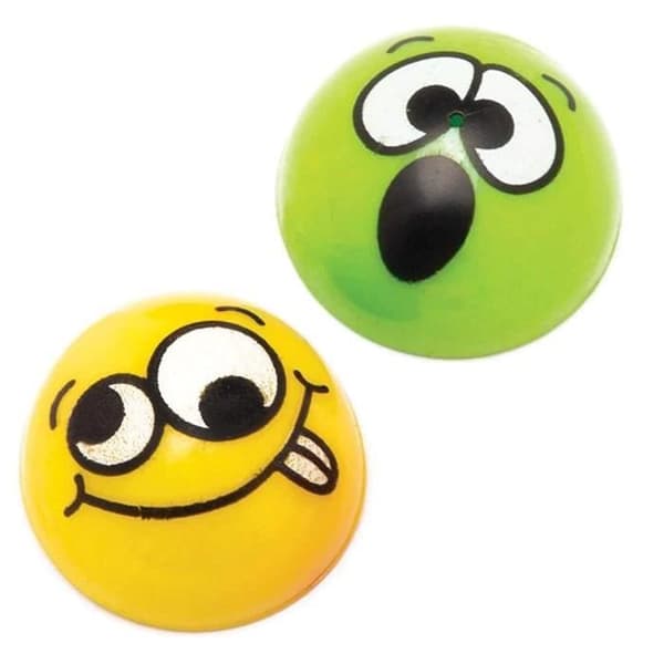 Baker Ross Fun Face Jumping Chips (12-pack) - Minileksaker - AW664