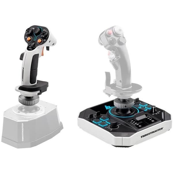 Joysticks spatial - THRUSTMASTER - Sol-R 1 Flightstick - 44 knappar - Teknologi H.E.A.R.T. 16 bitar - Ambidextrös med bas