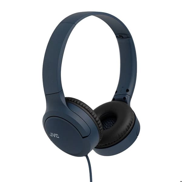 Hörlurar - JVC - HA-S33UC - Trådad - USB-C - Över örat - Blå