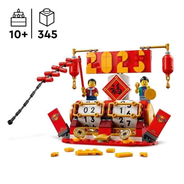 LEGO 40678 Julkalender - 2-i-1 Månnyårspresent och leksaksidé