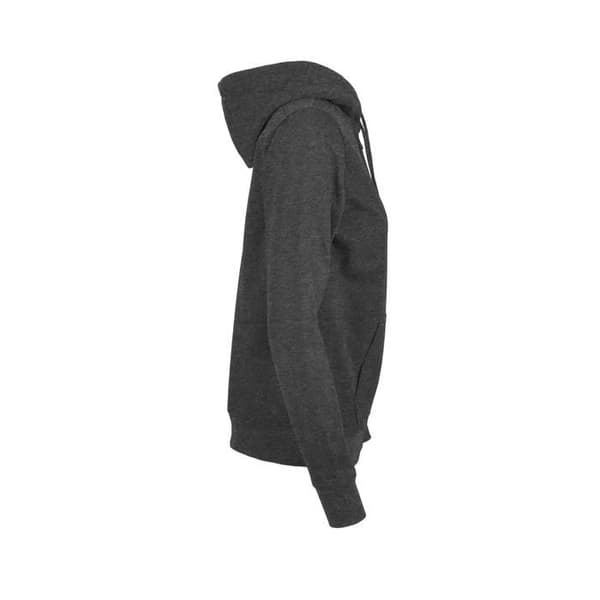 Dams zip hoodie Build Your Brand Basic - kolgrå