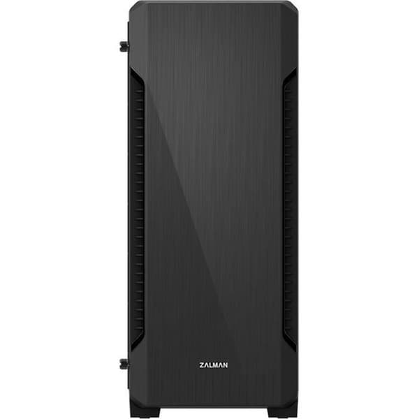ATX Medium Tower PC Chassi - Zalman - S3 TG - Glasfront - 3 Fläktar - Svart