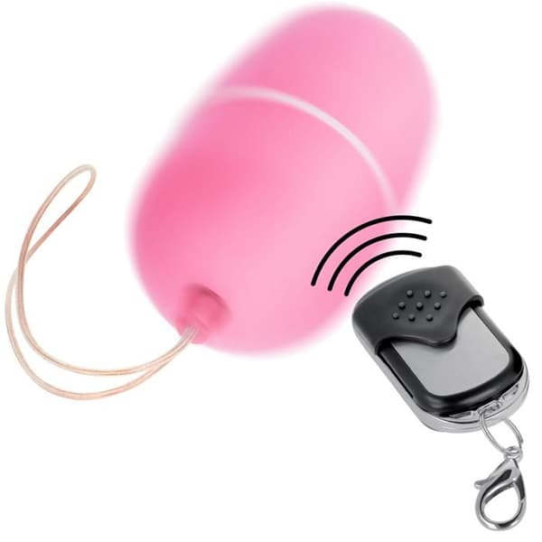 ONLINE - VIBRERANDE ÄGG FJÄRRKONTROLL M ROSA -