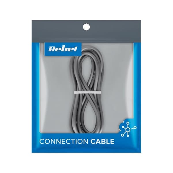 USB-kabel - micro USB 2 m PD Snabbladdning QC3.0 Rebel