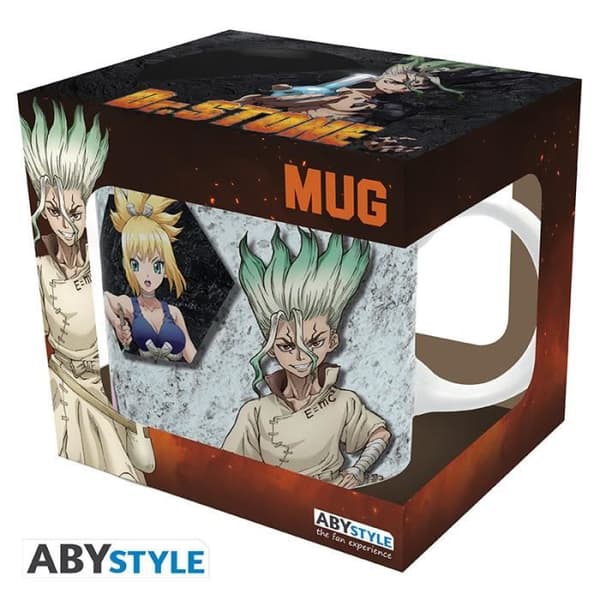 Mugg - ABYstyle - DR STONE - 320 ml - Keramik - Mikrovågsugn och diskmaskin-säker