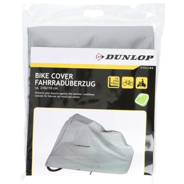 Fordonsskydd - Dunlop - 210 x 110 cm - Grå - Polyeten - Universal