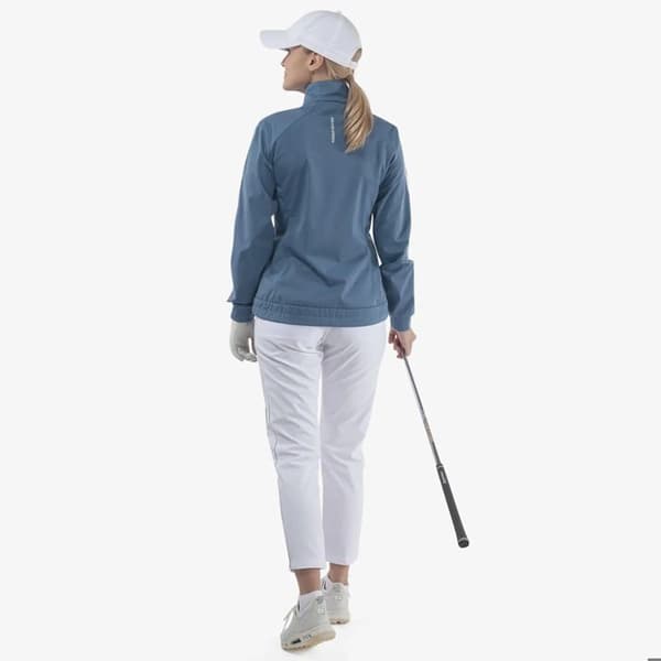 Damregnjacka Galvin Green Lissy - månsken blå/vit