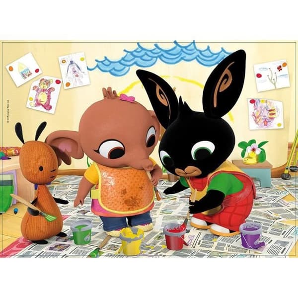 Puzzle Bing Art Attack Maxi 24 bitar - 70 x 50 cm - Barn (3+)