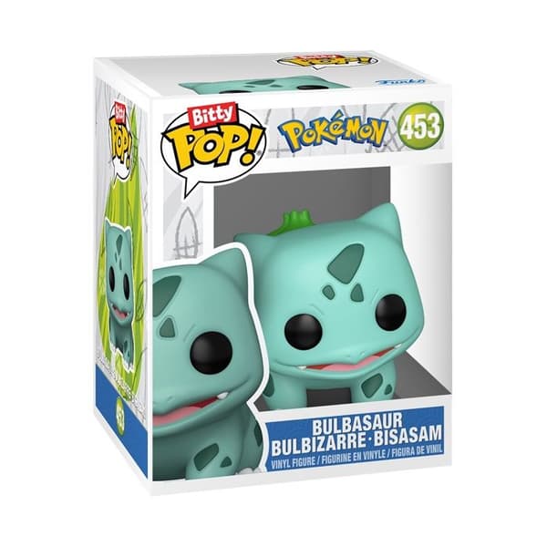 Pack med 4 Figuriner Funko Bitty Pop Pokémon Bulbasaur