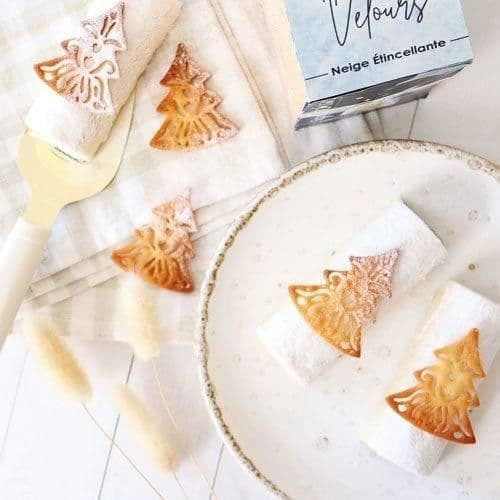Siliconmatta - SCRAPCOOKING - Dekorer Sweet Xmas - Vit