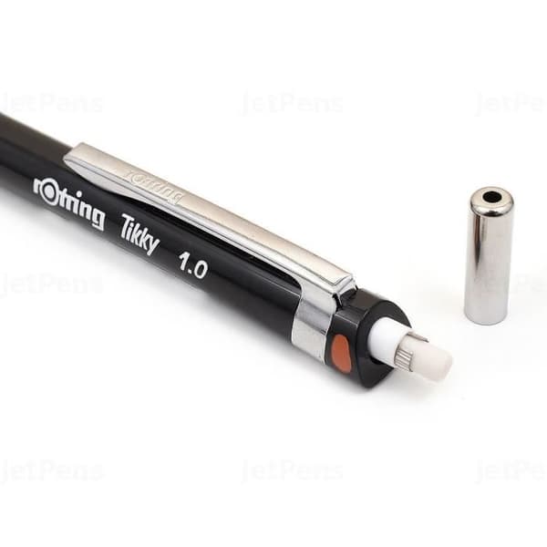 Stiftpenna - ROTRING - Tikky - 1 mm - Svart - Precision för teknisk ritning