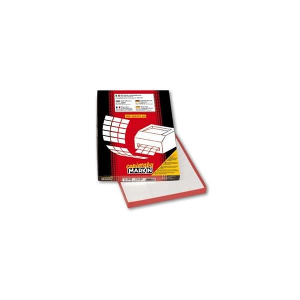 Klistretikett Markin 210A403 Vit