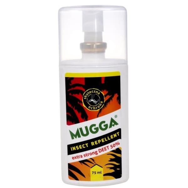 Mugga Spay Insect Repellent 50% Extra Strong 75 ml