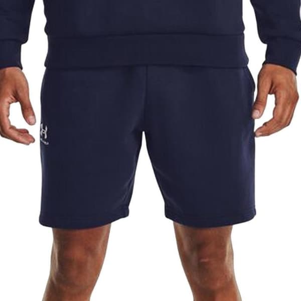 Shorts - UNDER ARMOUR - Marin - 80% bomull - Elastisk midja - Öppna fickor