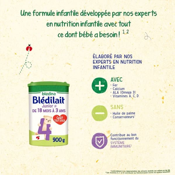 Blédilait Junior + 900g X 3
