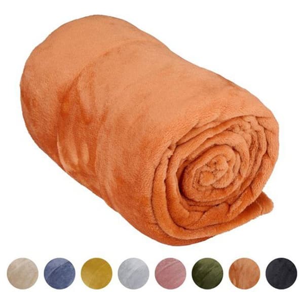 Arti Casa - Flanellfilt 200x150cm (orange)