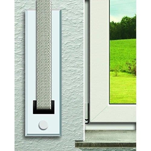 Schellenberg Skyddsplatta MAXI - Hålavstånd 16cm vit - 53003
