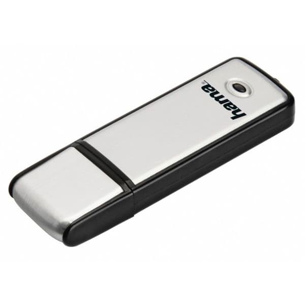 "Fancy" USB-minne, USB 2.0, 32 GB, 10 MB/s, svart/silver, finförpackning