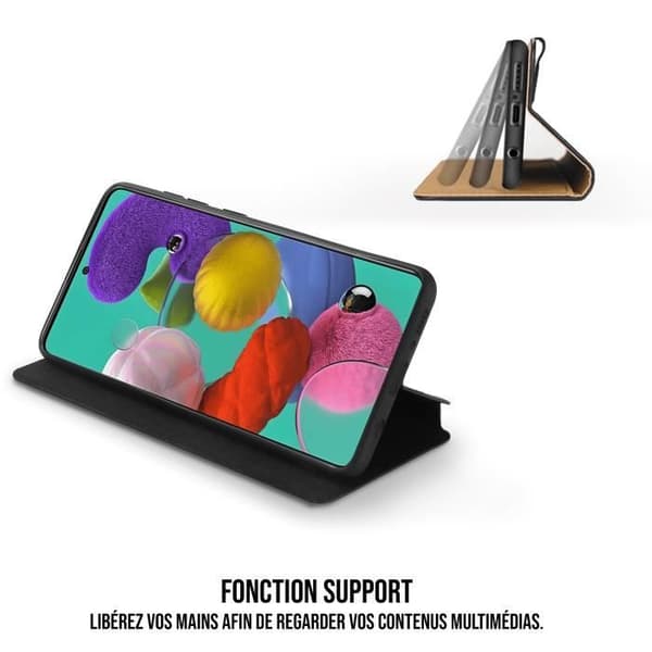 WE Etui folio CLASSIQUE XIAOMI MI 11 Svart