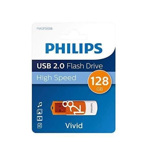 USB-minne - Philips - Vivid Edition - 128 GB - USB 2.0 - Digital lagring