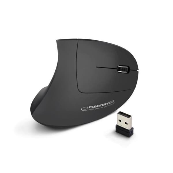 Vertikal datormus - GENERISK - Gaming - Trådlös - Optisk - Ergonomisk