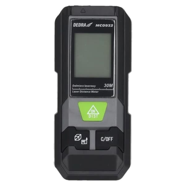 Laseravståndsmätare - DEDRA - 30 m - Mini - Precise - Kompakt - Lättanvänd