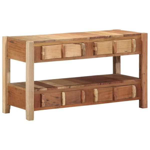 TV-möbel 83x33x46 cm i återvunnet massivt trä